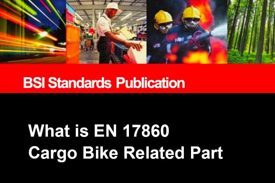 qué es la norma en 17860 - pieza de bicicleta de carga