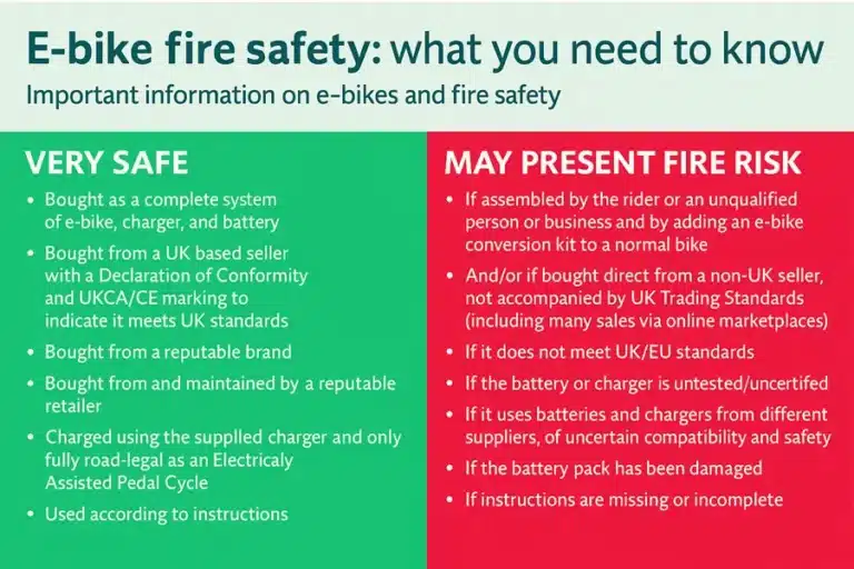 電子自転車の火災安全性：自転車協会が英国に緊急行動計画を要請</trp-post-container