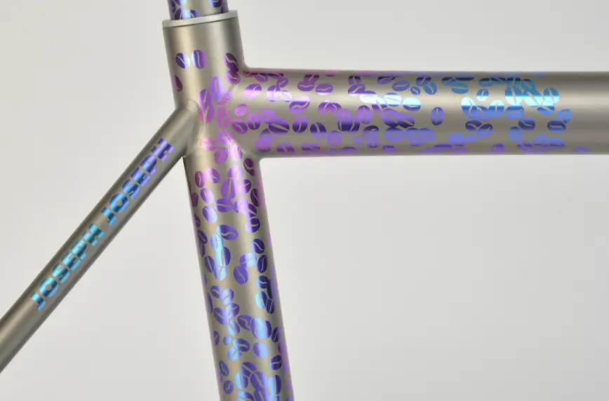Anodizado del cuadro de la bicicleta (sólo aluminio)