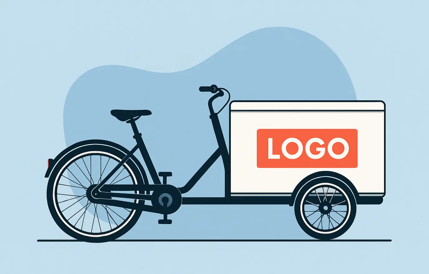 Caja de carga personalizada con logotipo