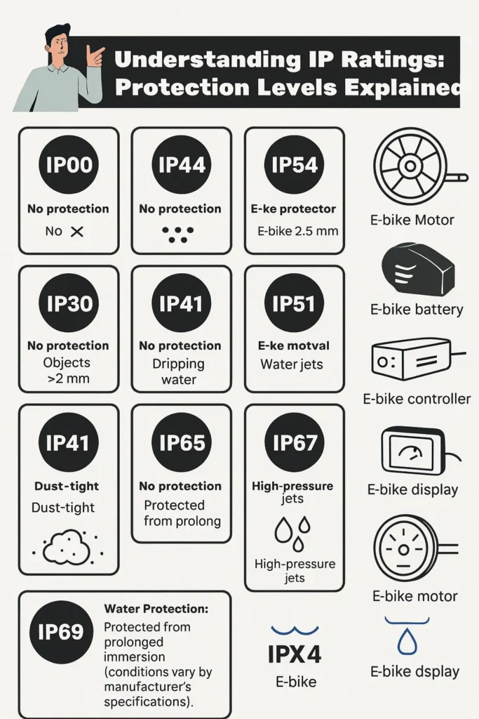 ebike ip rating meaning, definition , type, difference