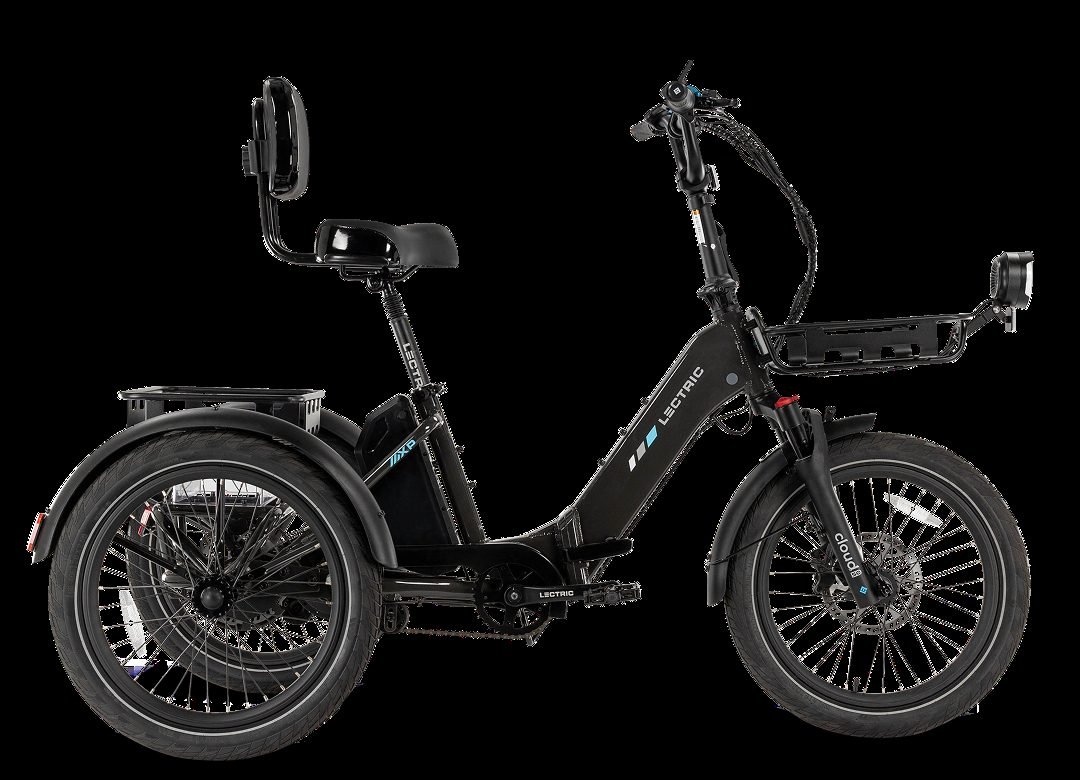Lectric XP Trike2 electric tricycle shown in official product photography