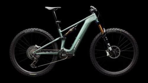 Specialized Turbo Levo electric mountain bike product image used in Bicycle Retailer coverage