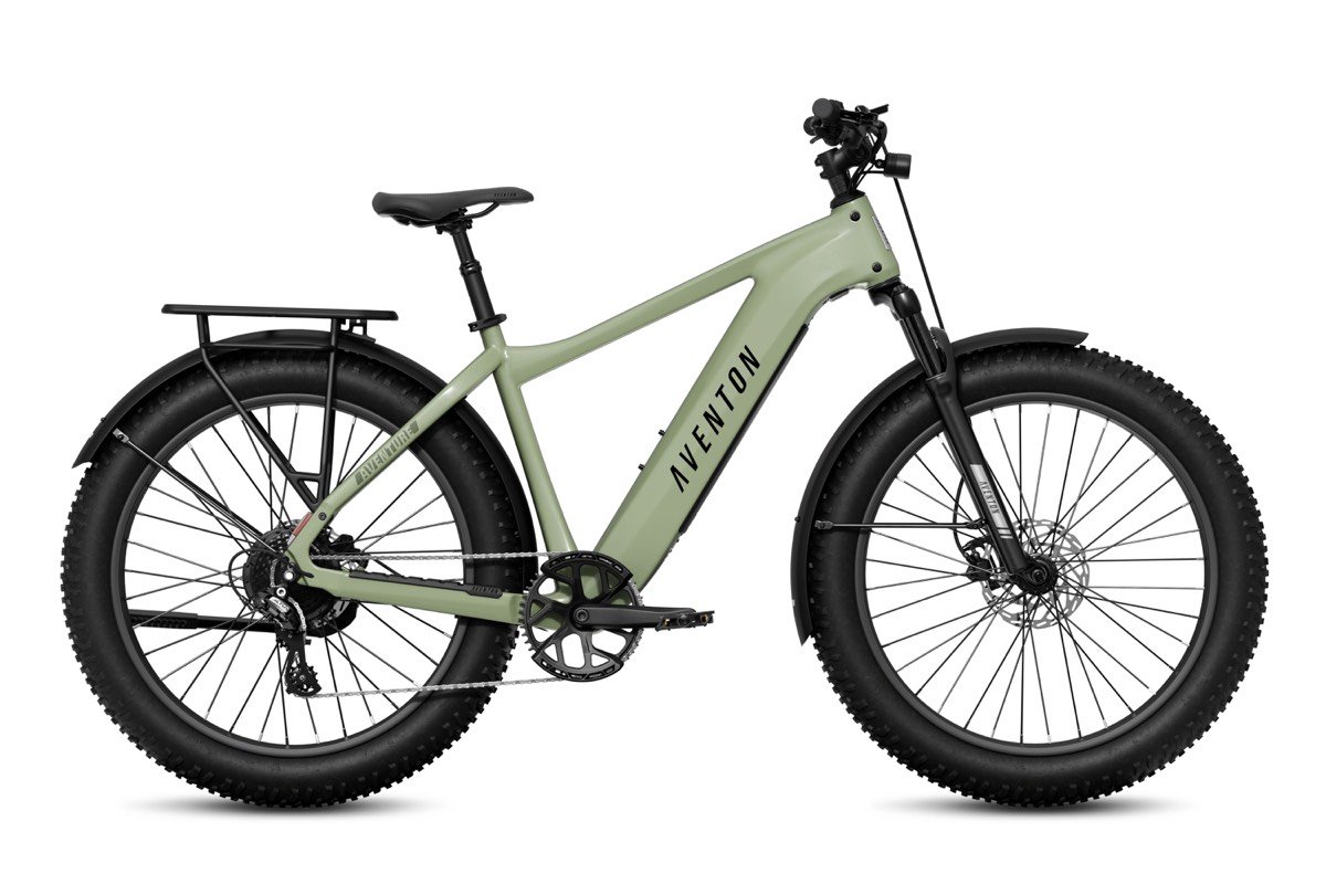 Aventon Aventure 3 fat tire ebike in official product photography